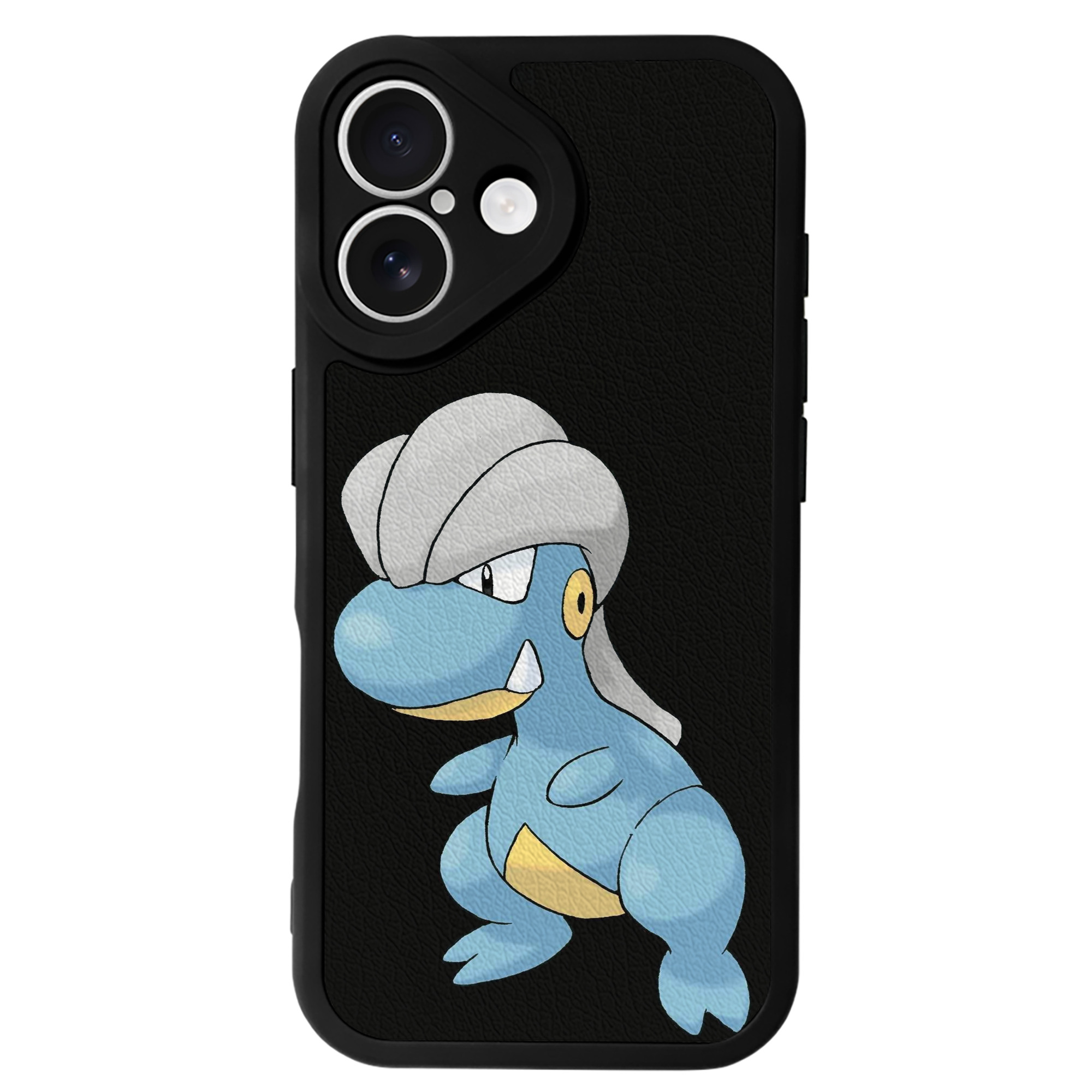 （画像用） ポケットモンスター Pokémon 【iPhone 16シリーズ対応】シリコンスマホケース（レザー調） 材質：シリコン